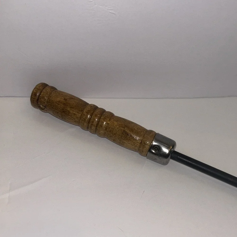 Vintage Campfire Fireplace Metal Stars Popcorn Popper 27